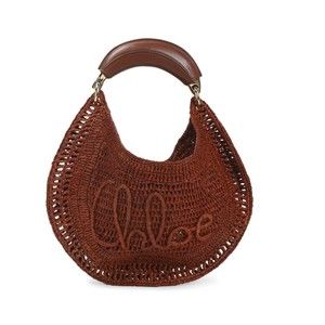 Chloé Handwoven Raffia Hobo Bag - NWT